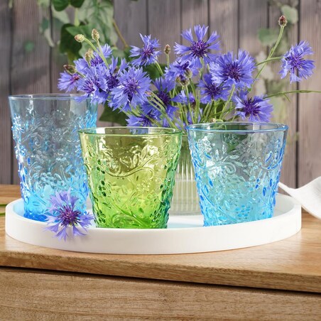 VILLA ITALIA Szklanka zielona 250 ml MURIEL