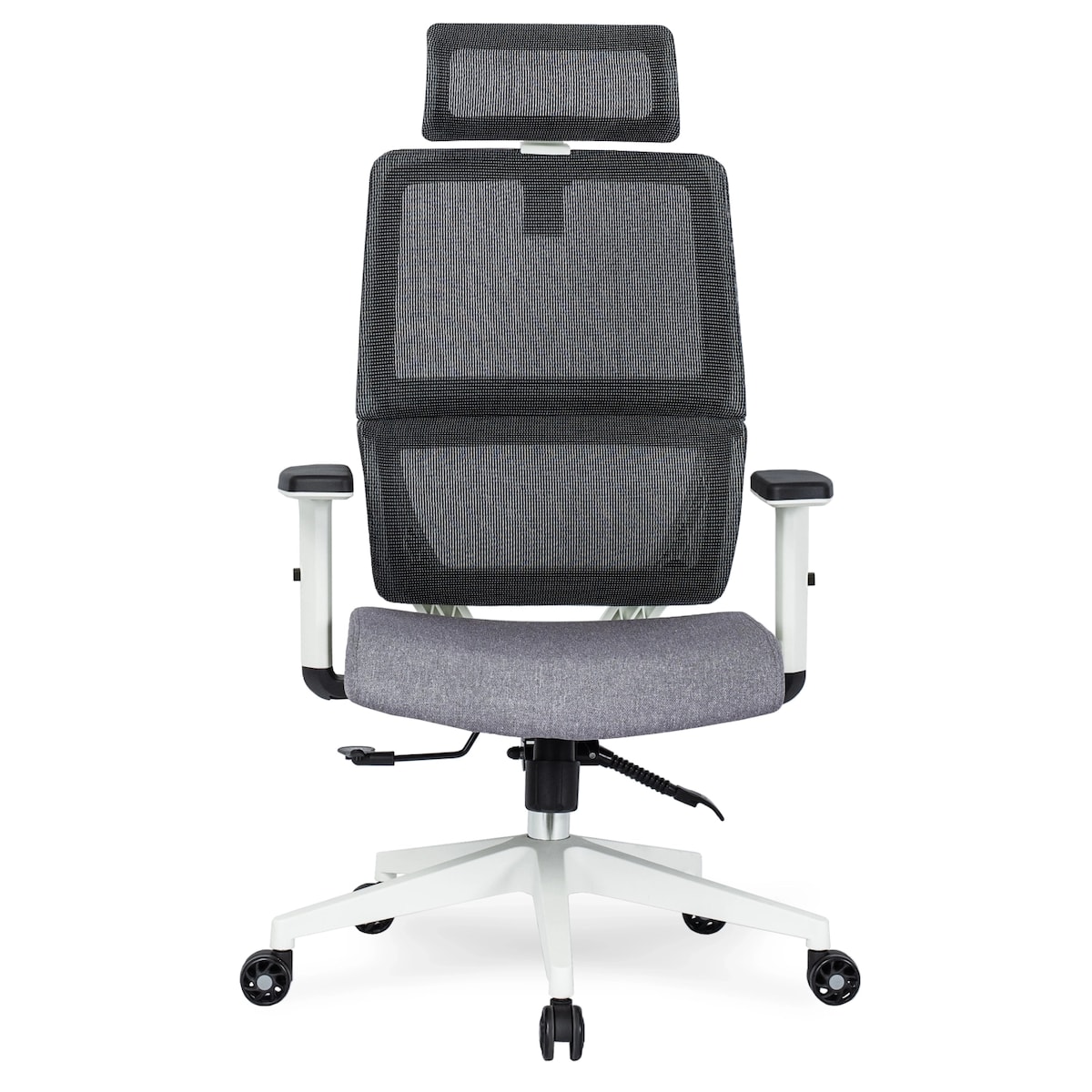 Fotel gamingowy obrotowy ergonomiczny regulowany do biurka czarny NICKI