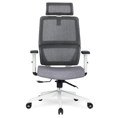 Fotel gamingowy obrotowy ergonomiczny regulowany do biurka czarny NICKI