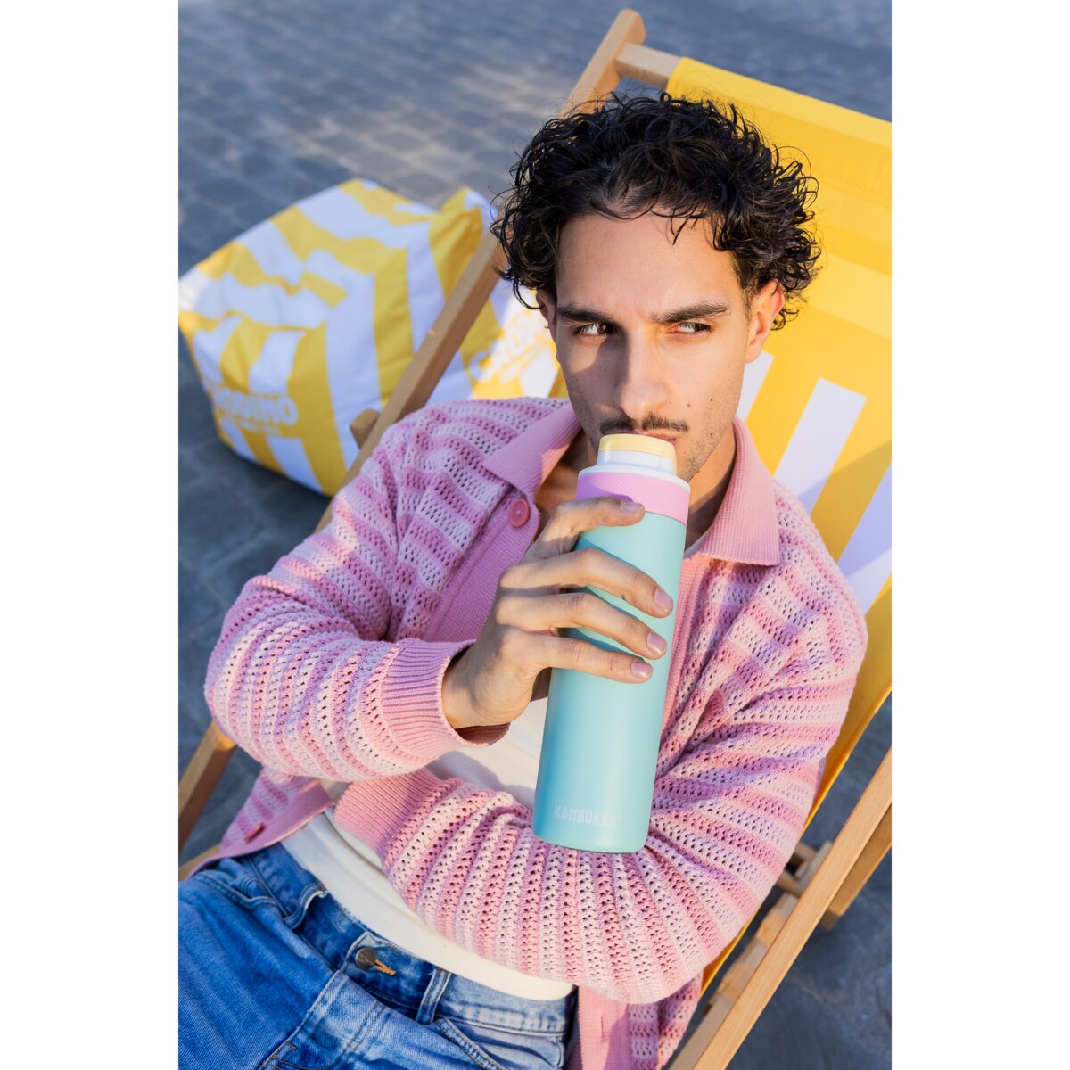 Butelka termiczna termos Lagoon Insulated 600 ml - Ice Pop