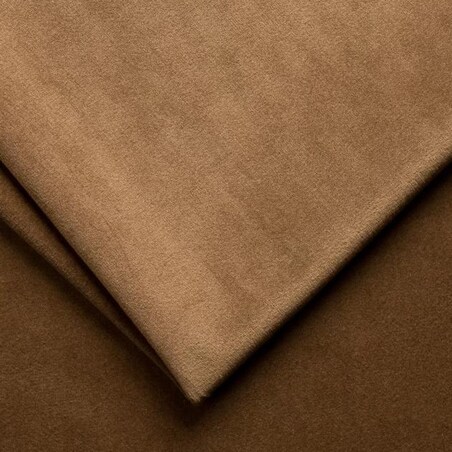 Narożnik rozkładany z zagłówkiem i pojemnikiem OLI, lewostronny, brązowy