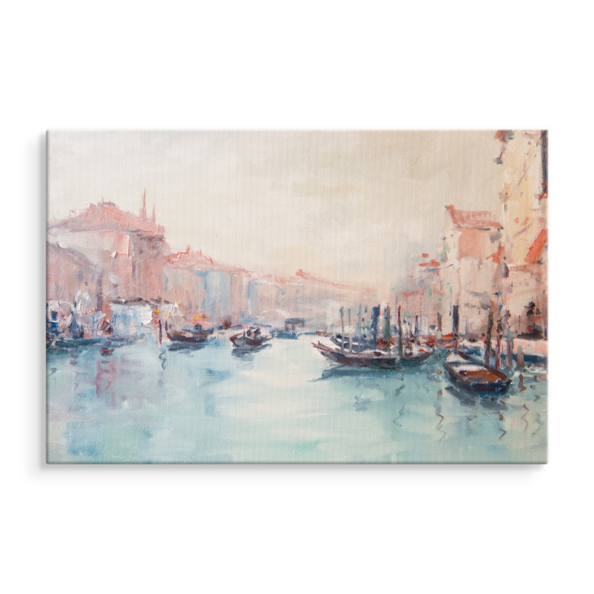 Obraz na płótnie Wenecja w abstrakcyjnym stylu 120x80cm