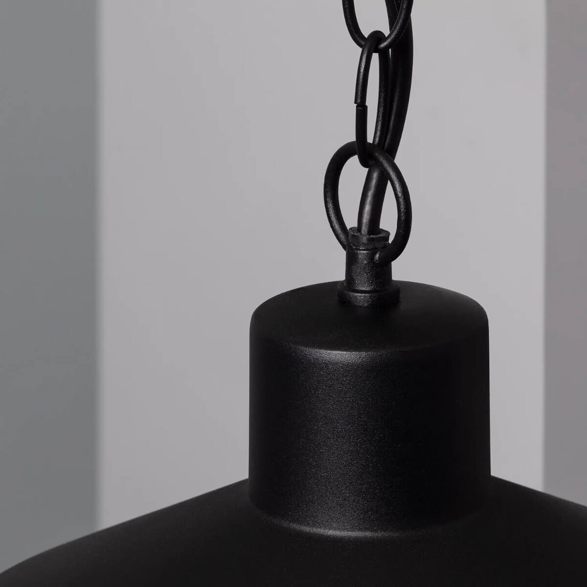 Wisząca lampa na taras Retro ABR-RRF-E27 Abruzzo IP54 czarny przezroczysty