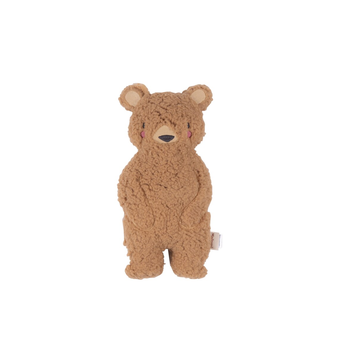 Przytulanka misiek z frotką camel