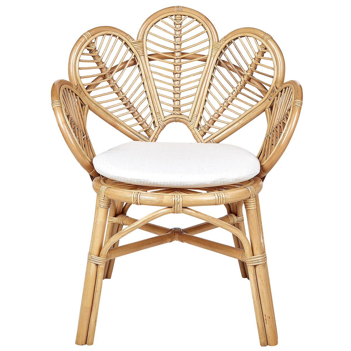Fotel paw FLORENTINE II Rattan Naturalny