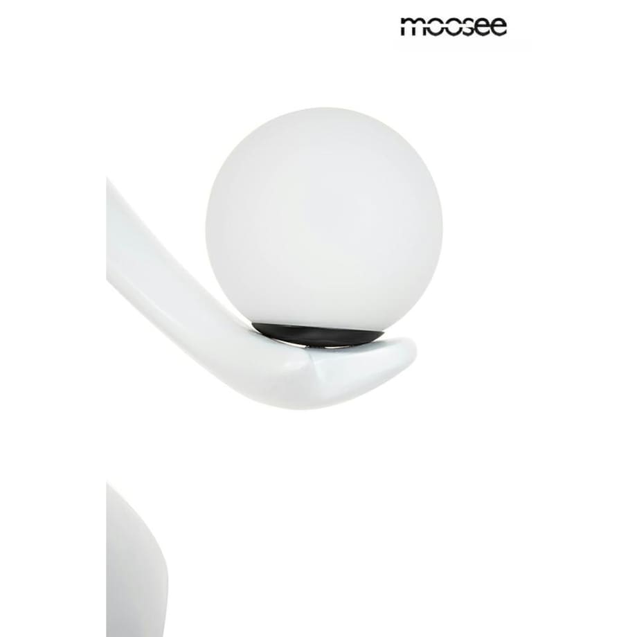 MOOSEE lampa podłogowa DANCING QUEEN biała