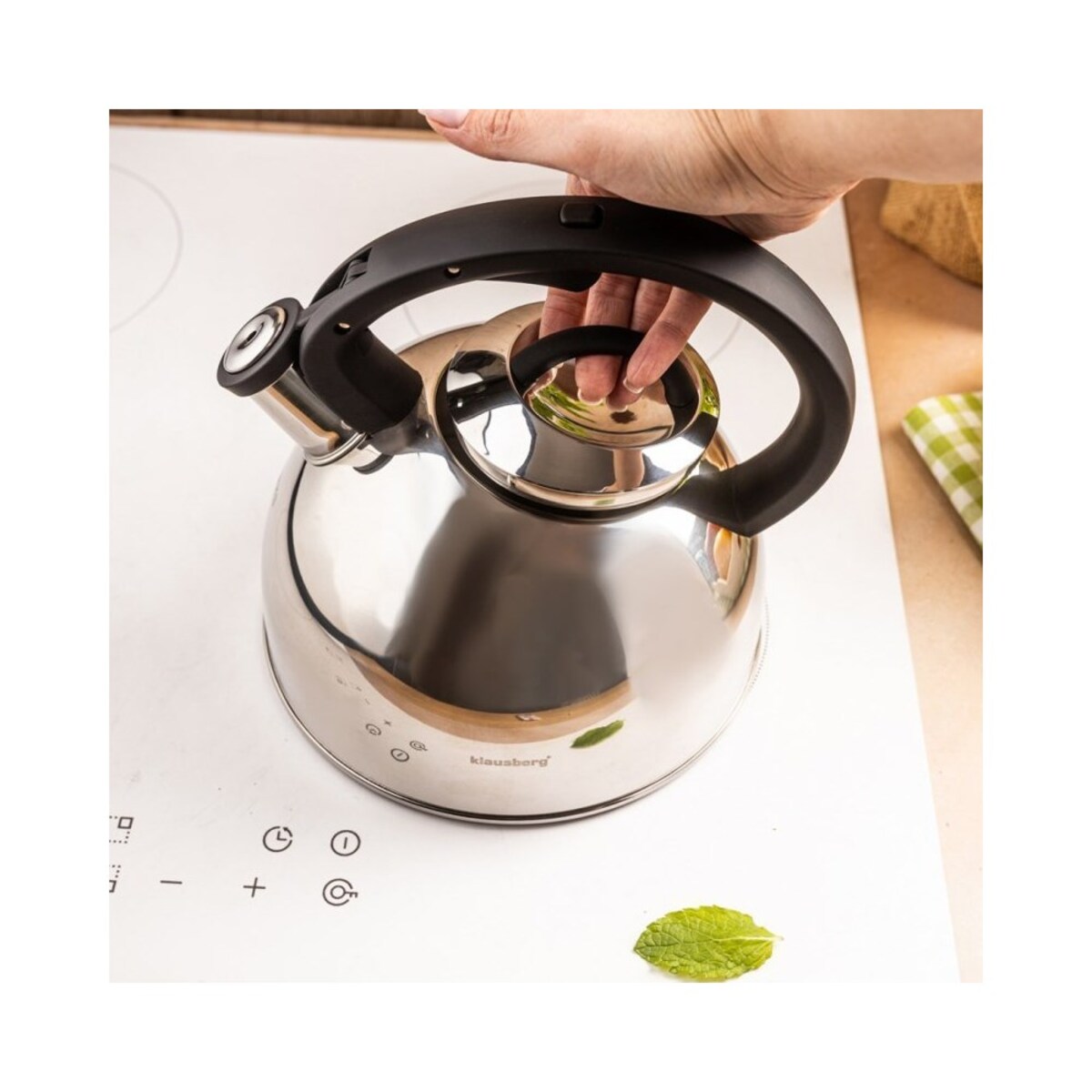 Klausberg czajnik z gwizdkiem 2,5l KB7910