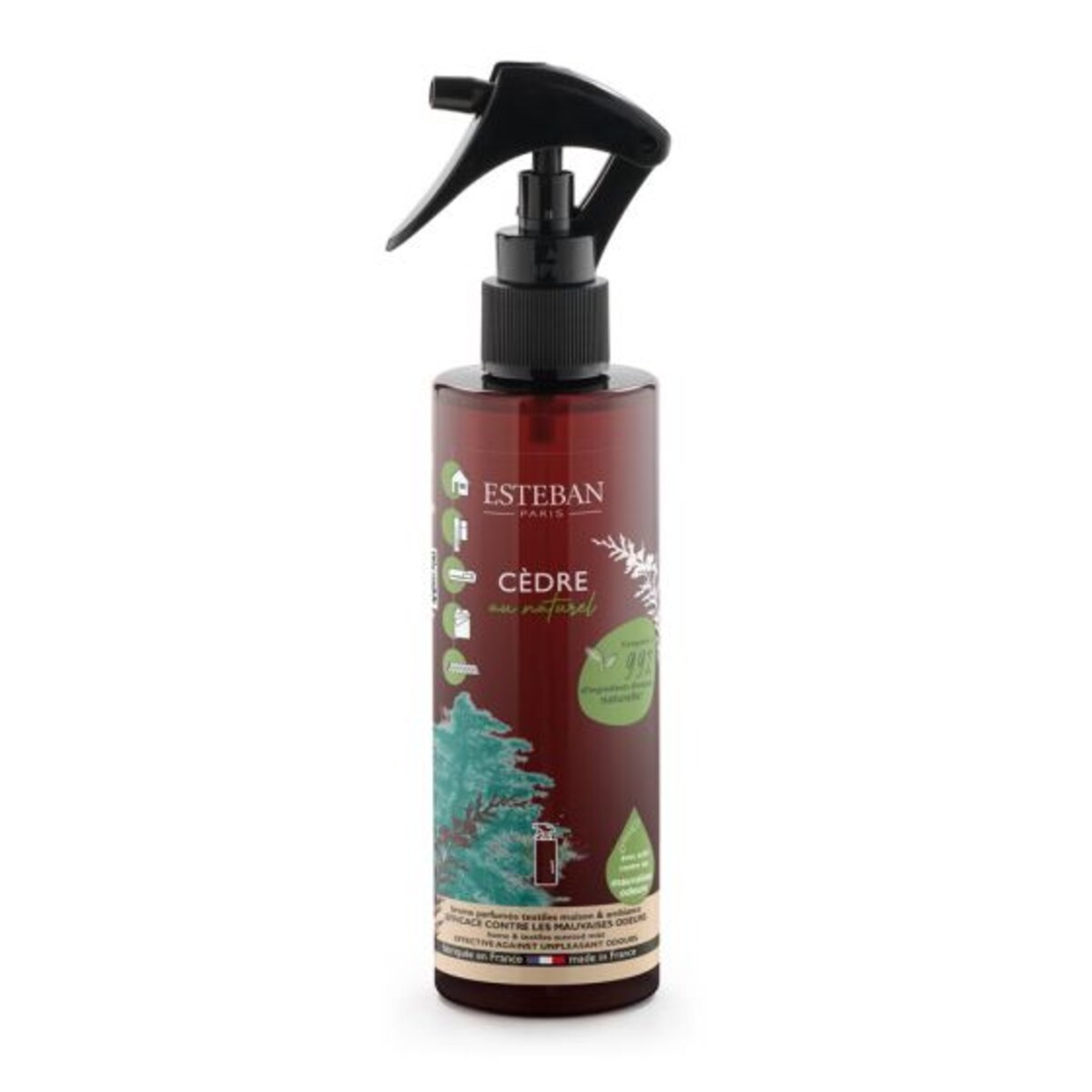 Mgiełka odświeżająca do tekstyliów (200 ml) Cedre Esteban