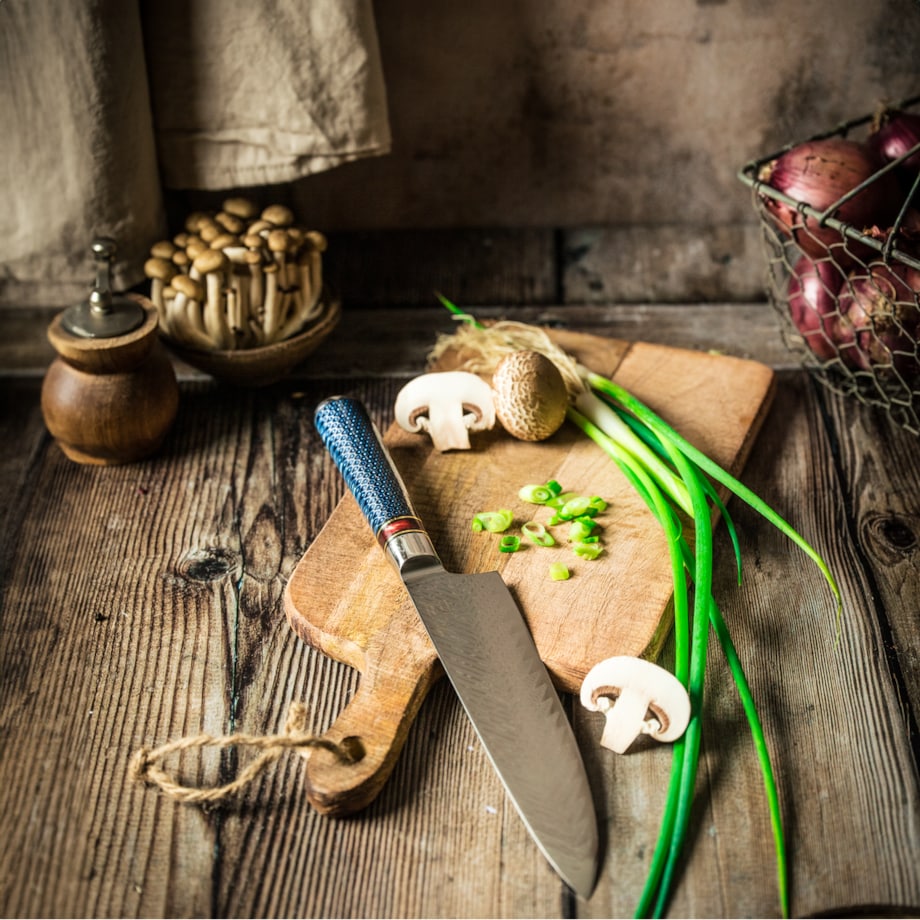 Japońska stal VG-10 Profesjonalny nóż szefa kuchni ze stali damasceńskiej Fukutsu