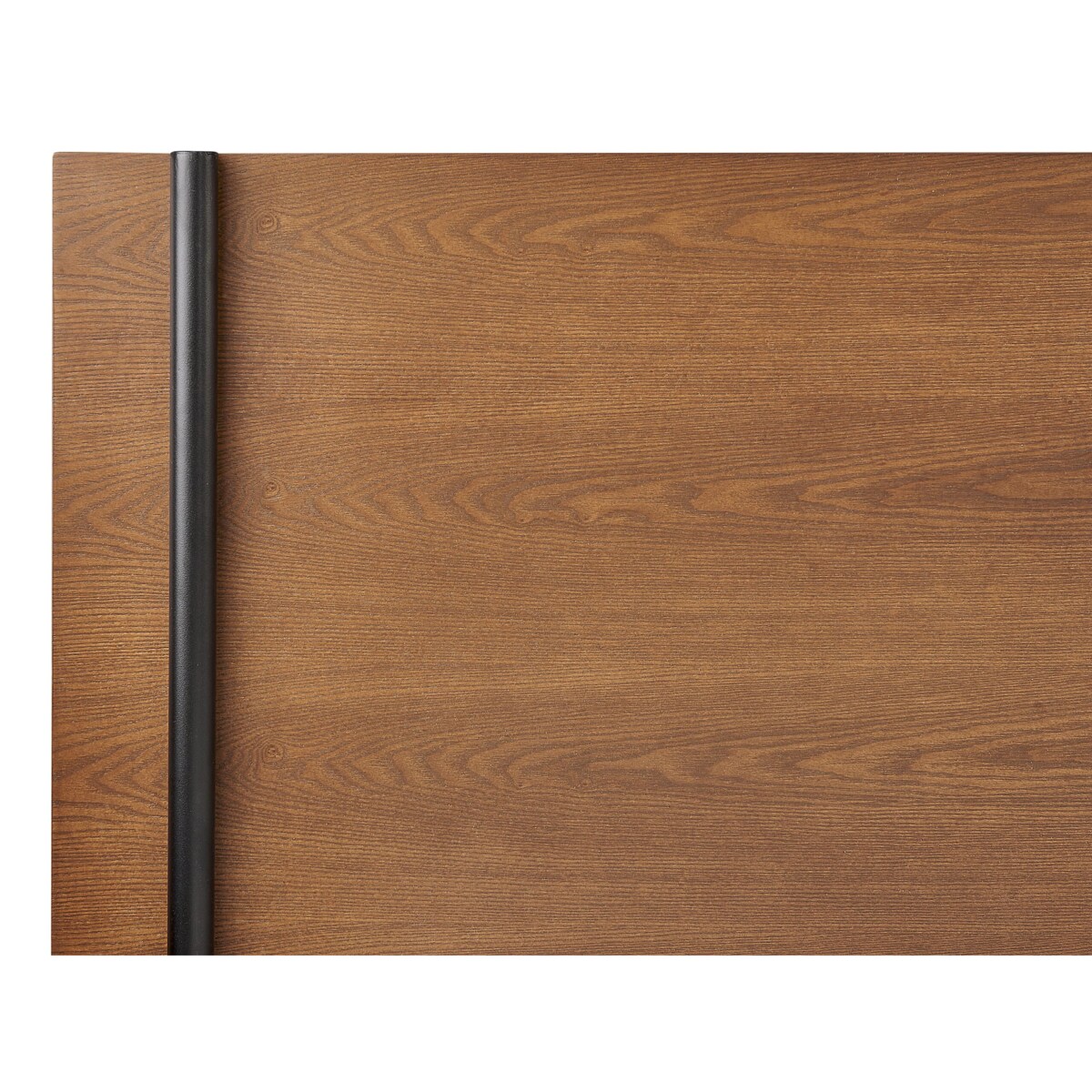 Łóżko 180 x 200 cm ciemne drewno LIBERMONT