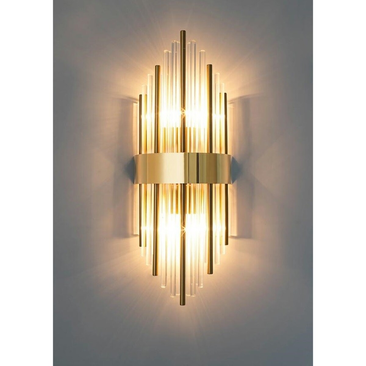 Lampa ścienna ARMANDO złota 60 cm