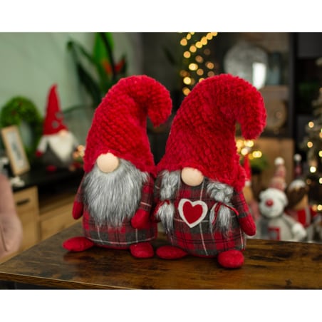 SKRZAT krasnal na prezent święta Mikołaj gnom DUŻY