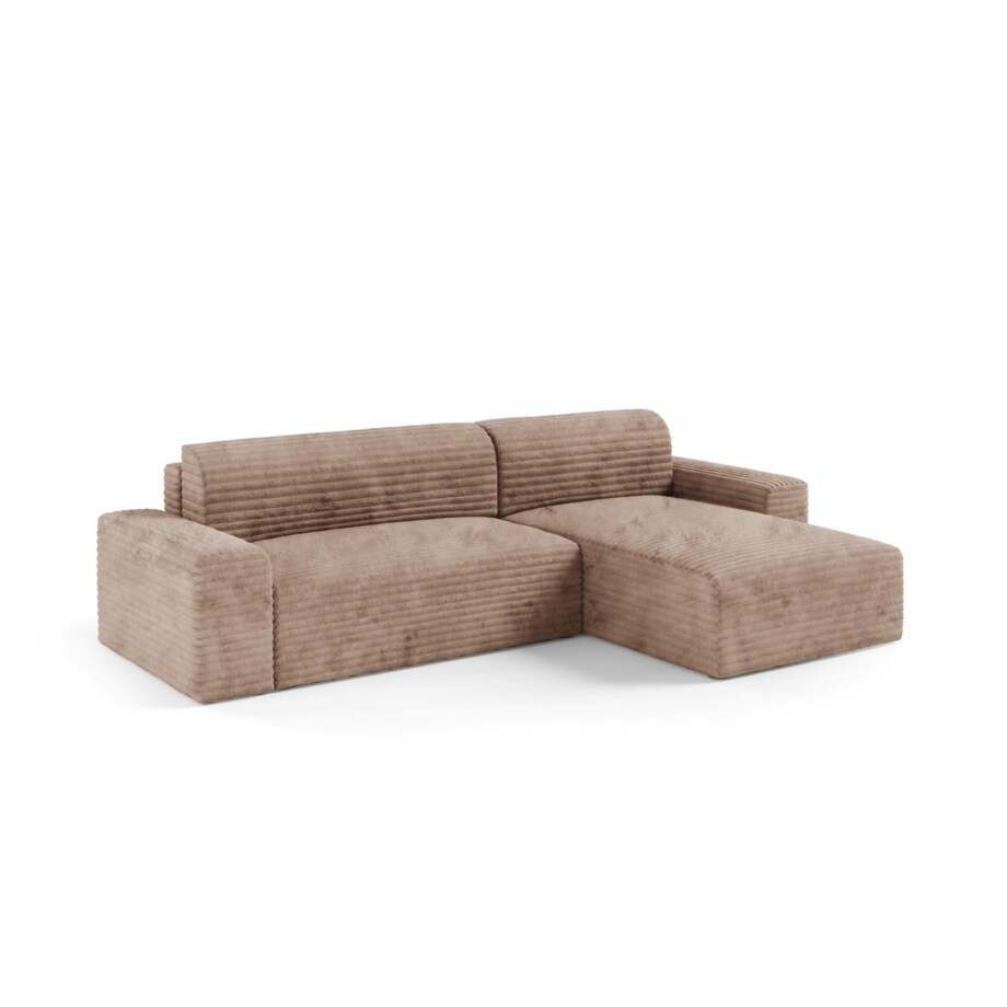 Narożnik COCO L z funkcją spania Kolor: TILIA 17