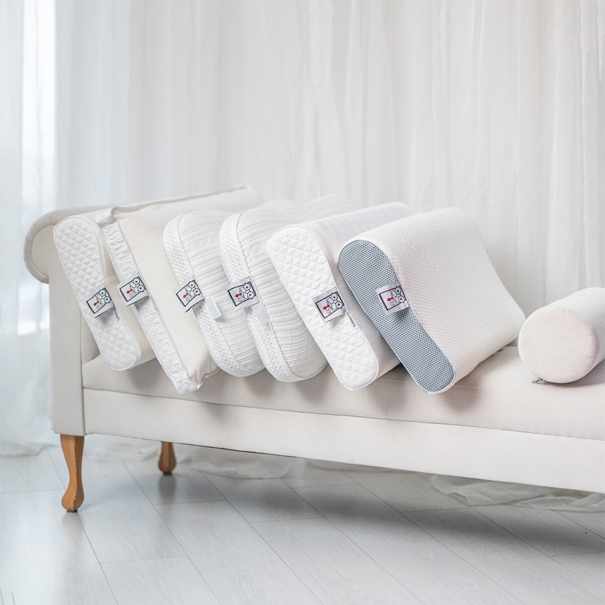 Poduszka profilowana termoelastyczna do spania FEELME CONTOUR PAN MATERAC