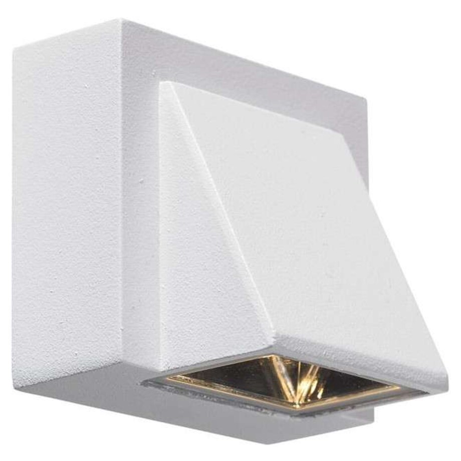 Zewnętrzna LAMPA ścienna CARINA 104733 Markslojd metalowa OPRAWA kinkiet LED 1W 3000K ogrodowy outdoor IP44 biały