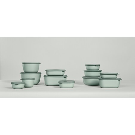 Zestaw 3 misek Cirqula okrągła 500 1000 2000 Nordic Jade 106231094700