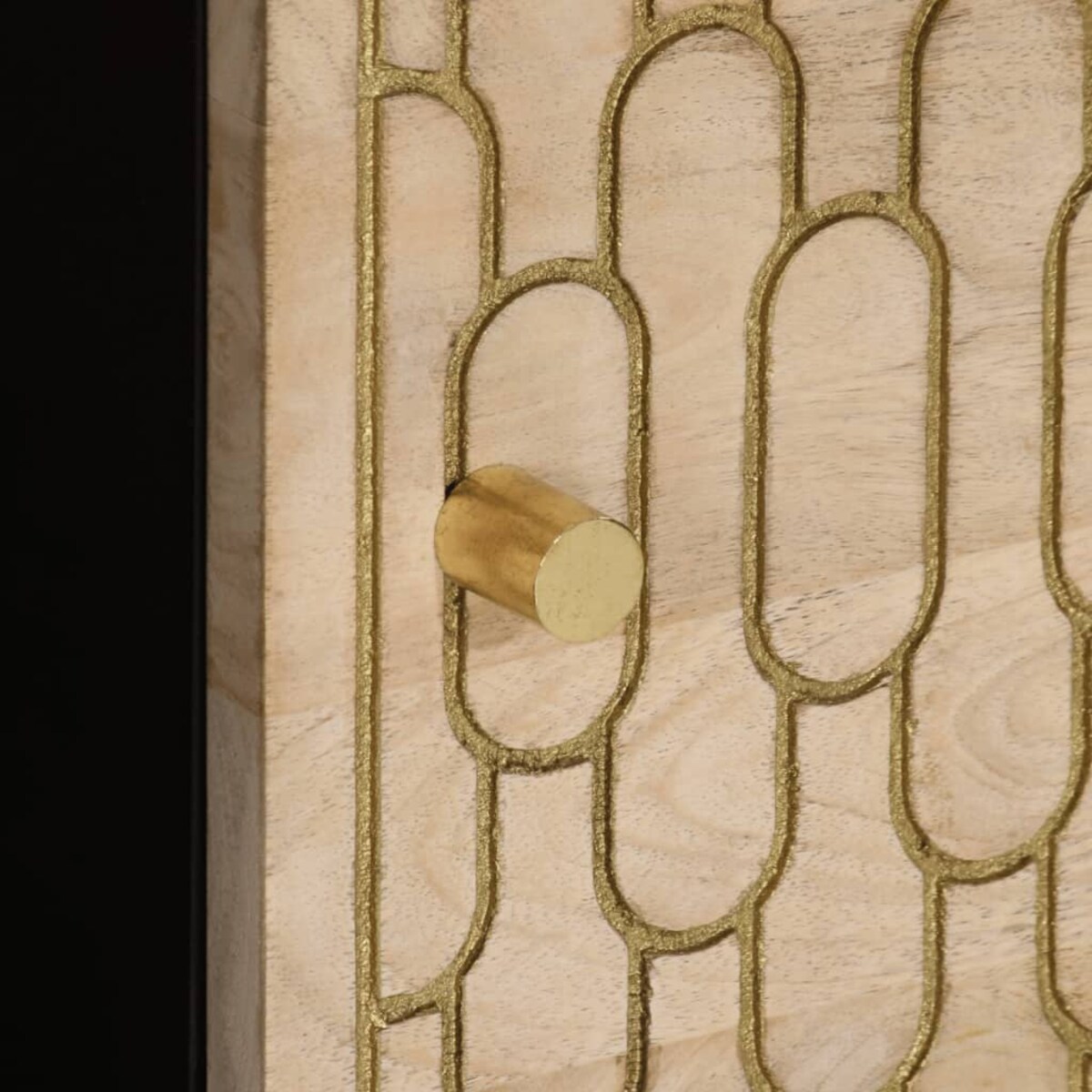 vidaXL Stolik kawowy, 80x50x40 cm, lite drewno mango