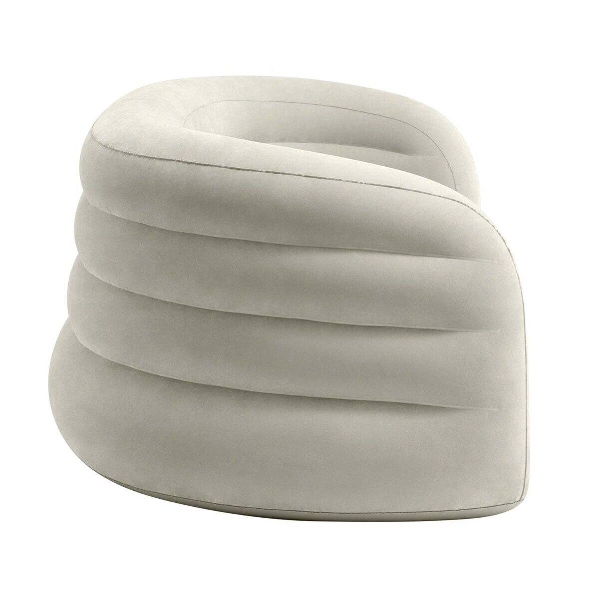 Sofa dmuchana welurowa Intex 66571 łóżko materac 229x109x81 cm model 2026