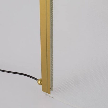 Stoowa LAMPKA modernistyczna CALI LE41367 Luces Exclusivas stojąca LAMPKA na biurko LED 6W 3000K falująca złota