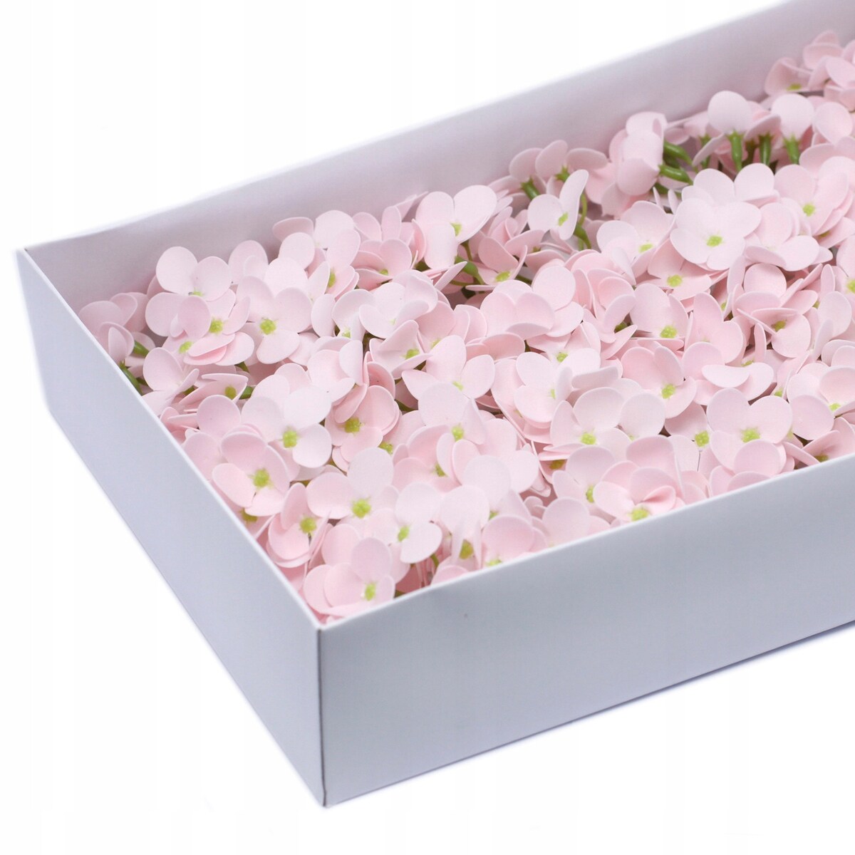 1x PACHNĄCA MYDLANA hortensja główka na bukiet RÓŻOWA kompozycja box kobiet