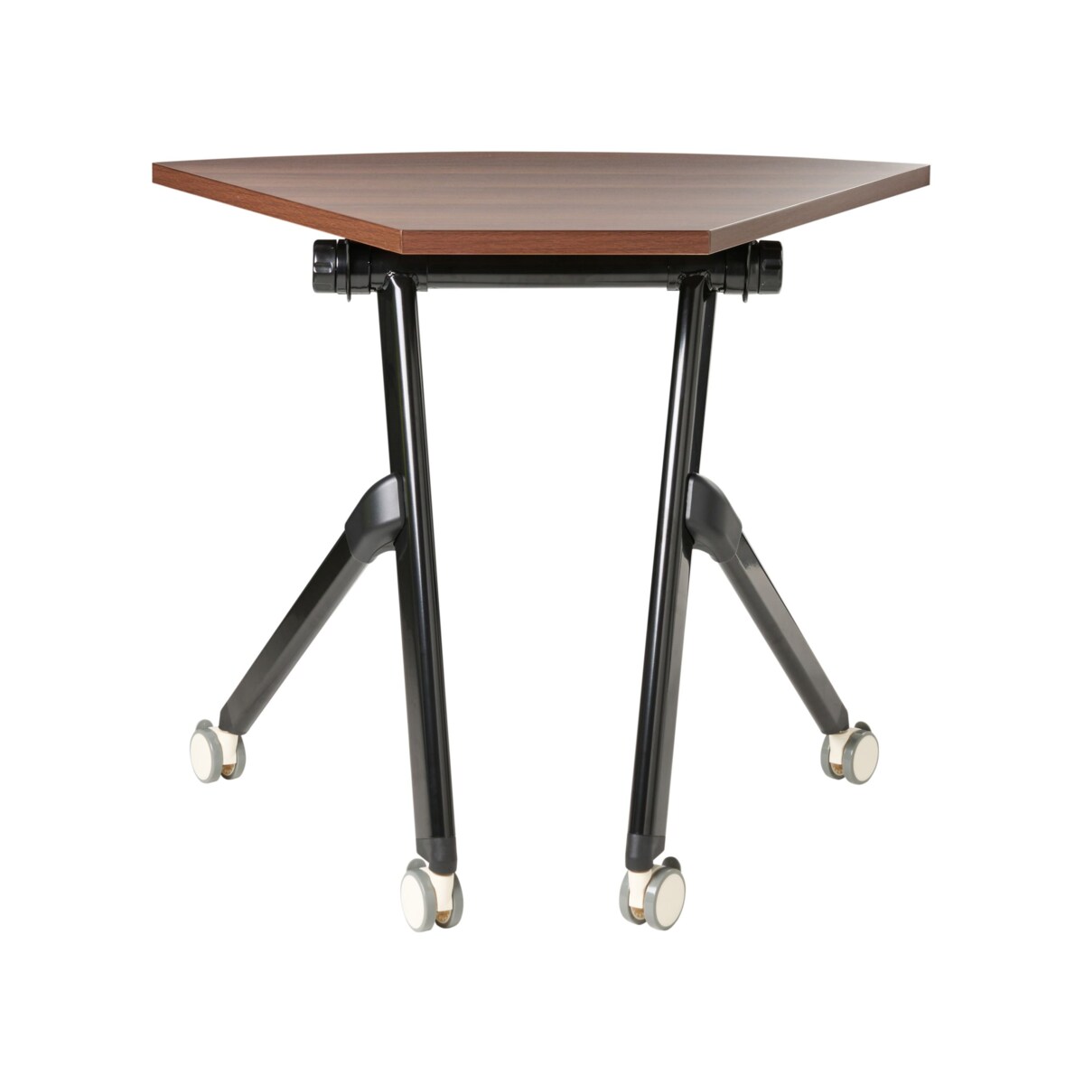 Składany moduł narożny biurka BENDI Ciemnobrązowy 90 cm 64 cm