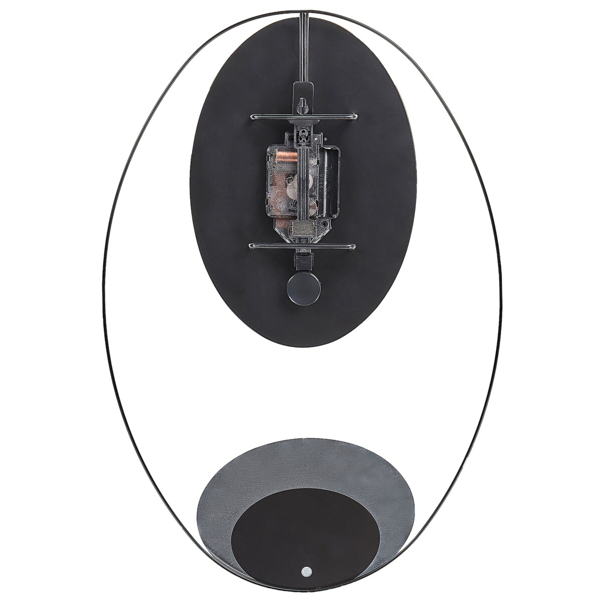 Zegar ścienny MANIGOD Stal Czarny