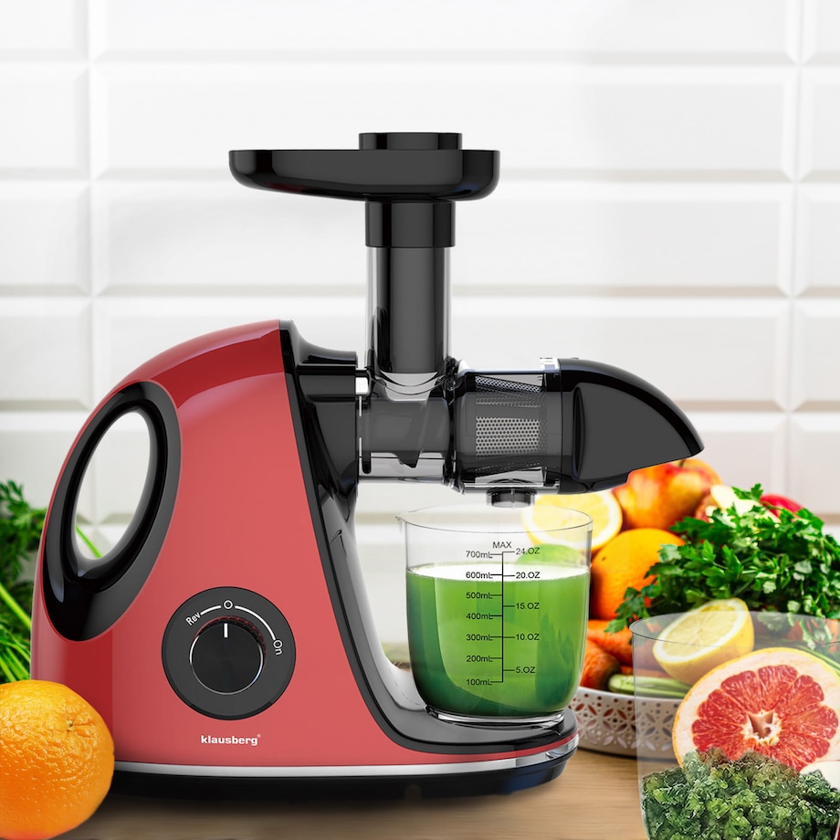 Sokowirówka wolnoobrotowa 150W do owoców i warzyw COLD PRESS KLAUSBERG KB-7865