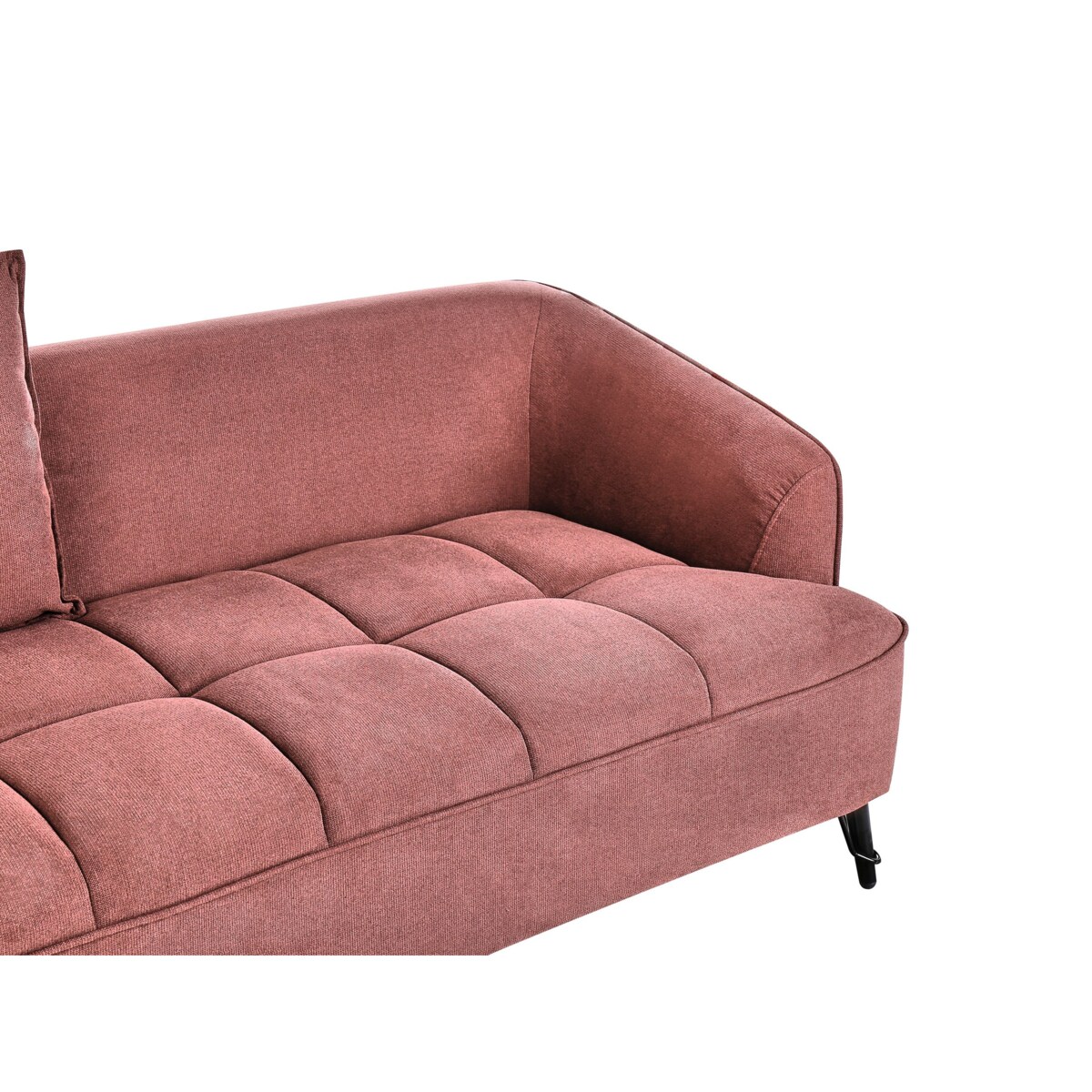 Sofa trzyosobowa burgundowa HOBRO