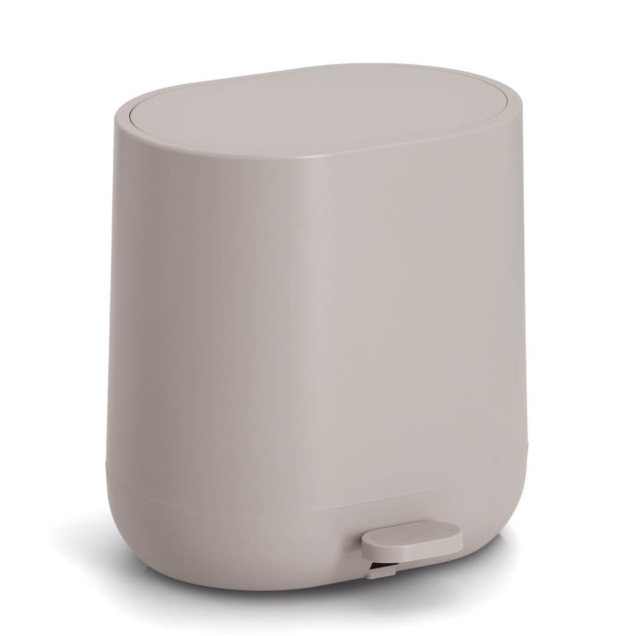 Kosz łazienkowy 6 litrów 26,5x26x22,5 cm DINKA beżowy