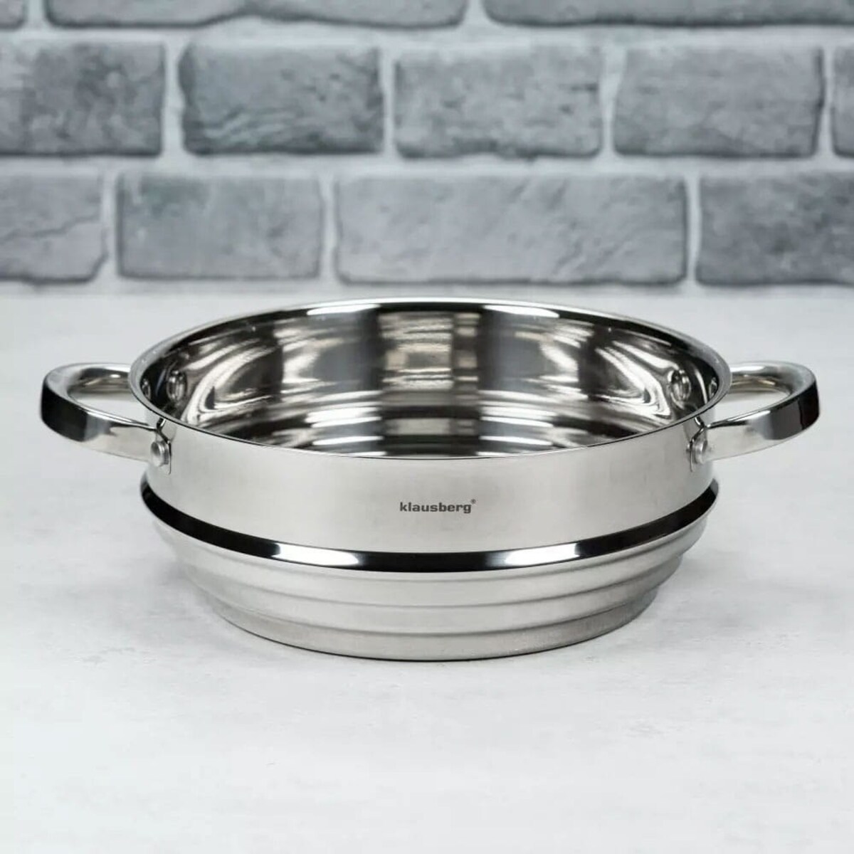 Klausberg uniwersalny parownik 24cm do garnków wkład do gotowania na parze KB7587