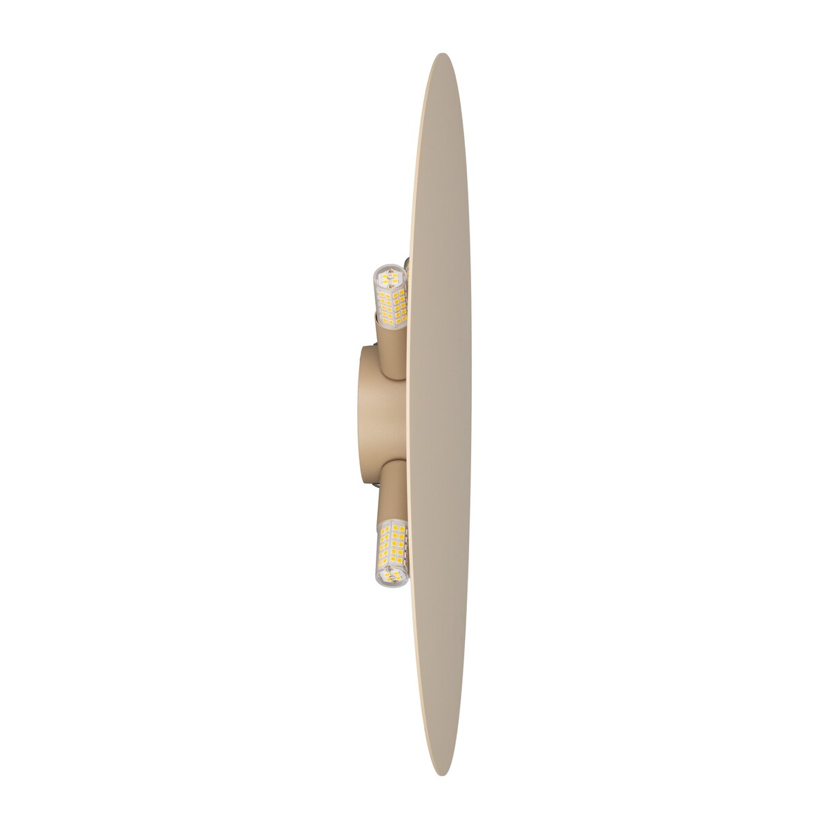 Lampa ścienna TK Lighting LUNA SABIA 400 beżowa 4xG9 nowoczesny kinkiet do salonu sypialni IP20