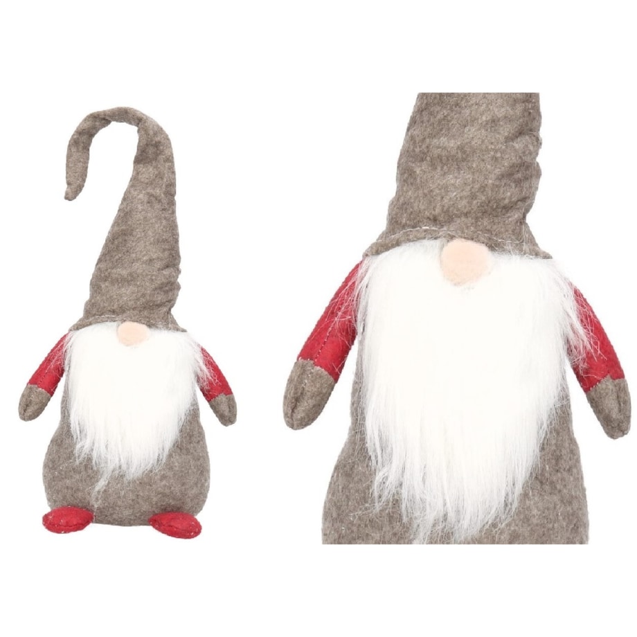 Skrzat Krasnal Mikołaj Gnom Świąteczny Duży 45Cm