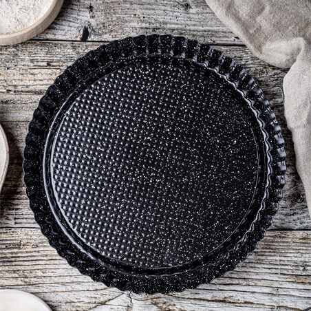 Forma do pieczenia ciasta tarty z powłoką nieprzywieralną 28x3.5cm KLAUSBERG