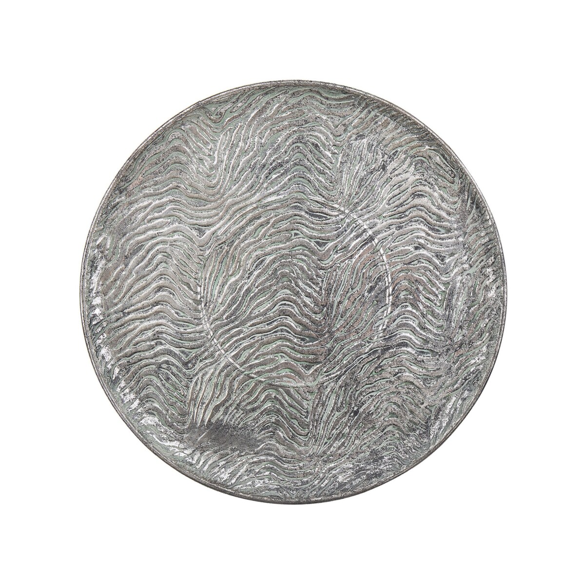 Taca dekoracyjna srebrna KITNOS