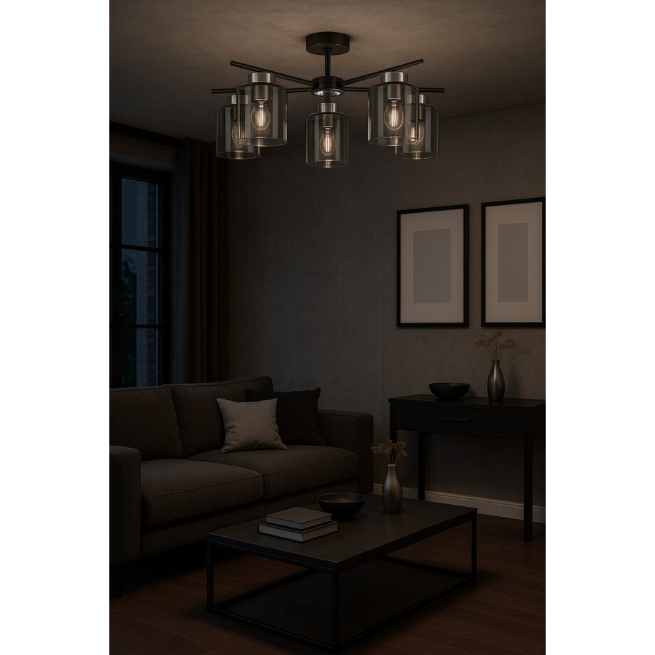 Lampa sufitowa K-5527 z serii LUNA