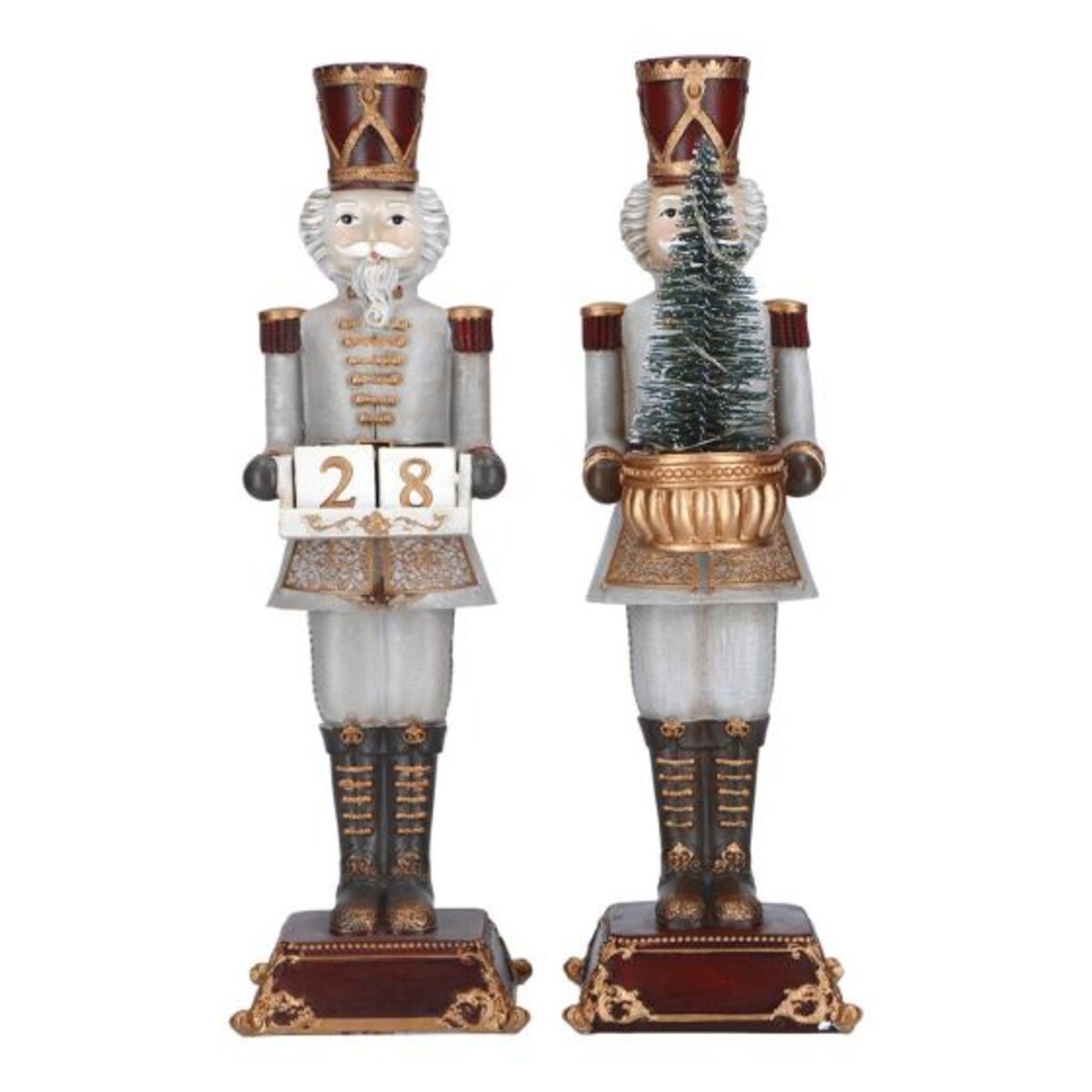 Dziadek do orzechów Timstor 1 szt LED odliczanie i choinka