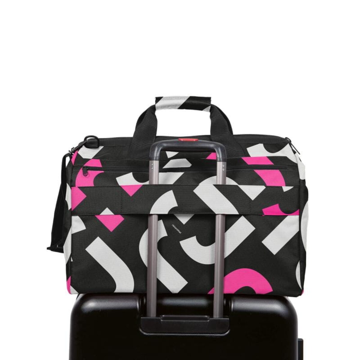 Torba allrounder L pocket signature bold pink
