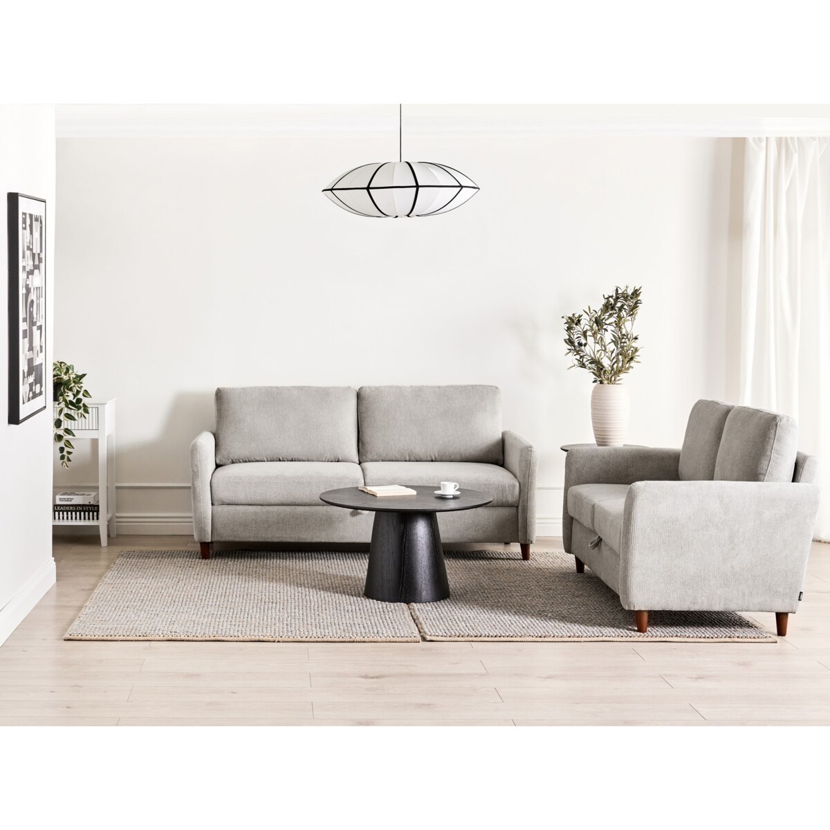 Sofa MARE Szary dla 3 osób