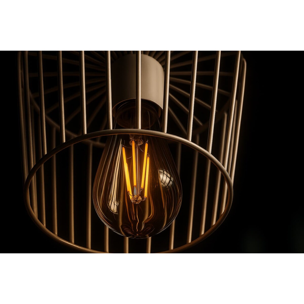 Lampa wisząca KP-21 MINI BEŻ z serii KAPELUSZ