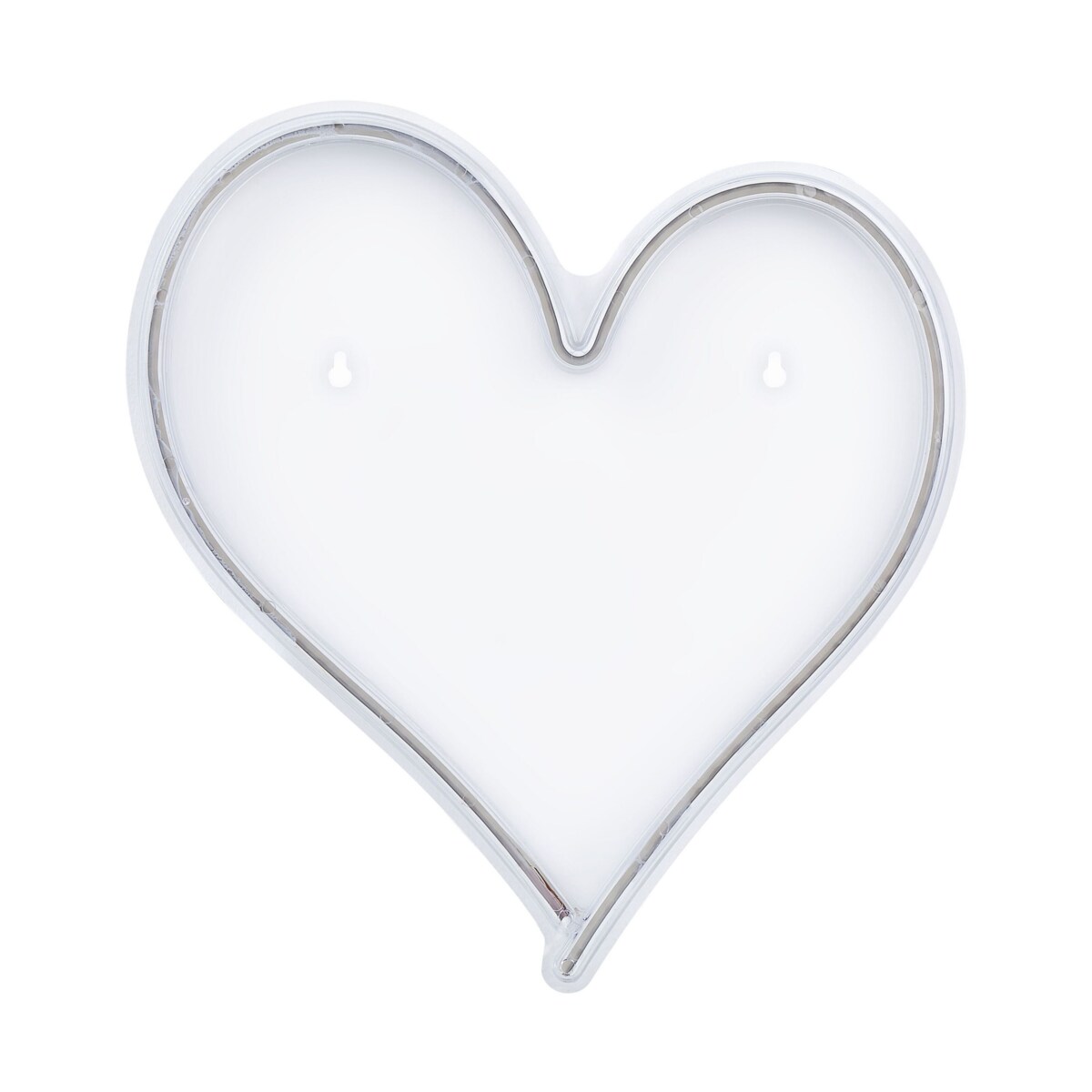 Zestaw 3 neonów ściennych LED różowy SUSIE