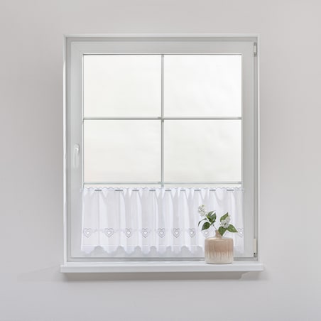 Zazdrostka żakardowa Heart wys. 40 cm na metry 130x0