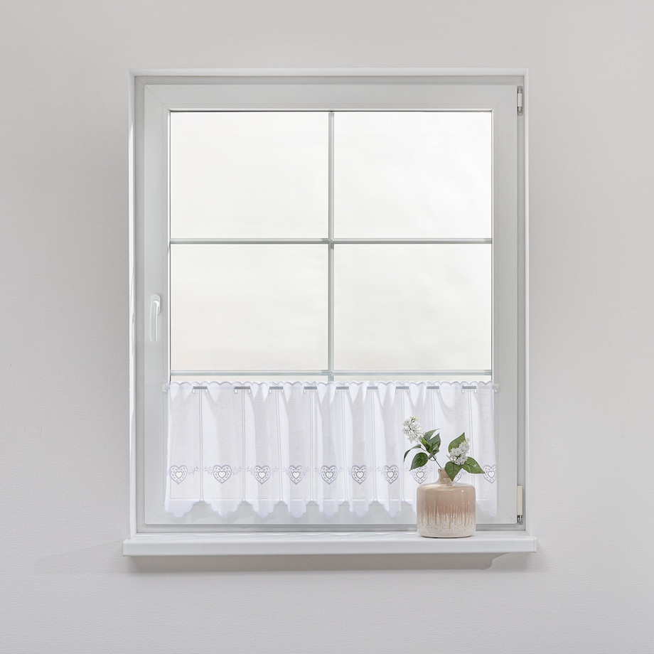 Zazdrostka żakardowa Heart wys. 40 cm na metry 130x0