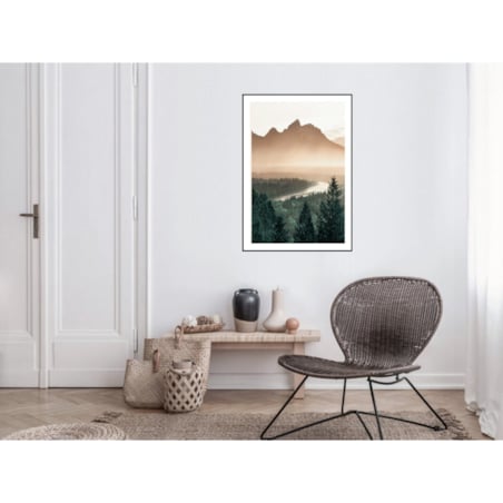 Poster Story, Plakat, Obraz - Las Sosnowy w Górach, wymiary 60 x 84 cm