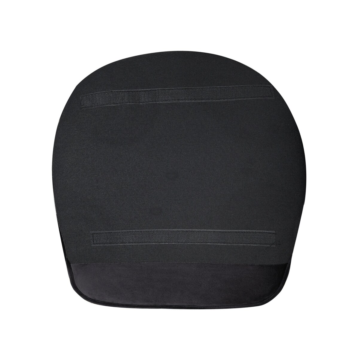 Fotel welurowy czarny TROMSO