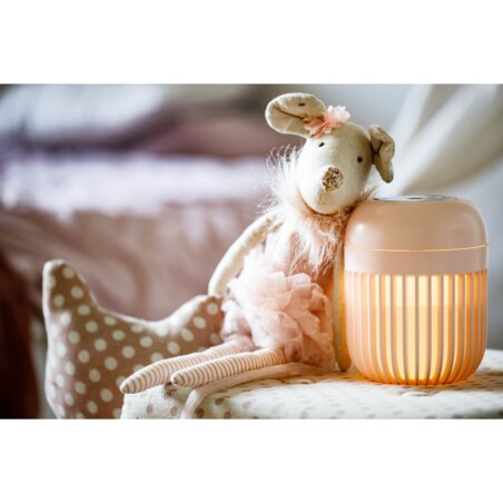 InnoGIO GIOhygro Light Nawilżacz Powietrza różowy z podświetleniem LED
