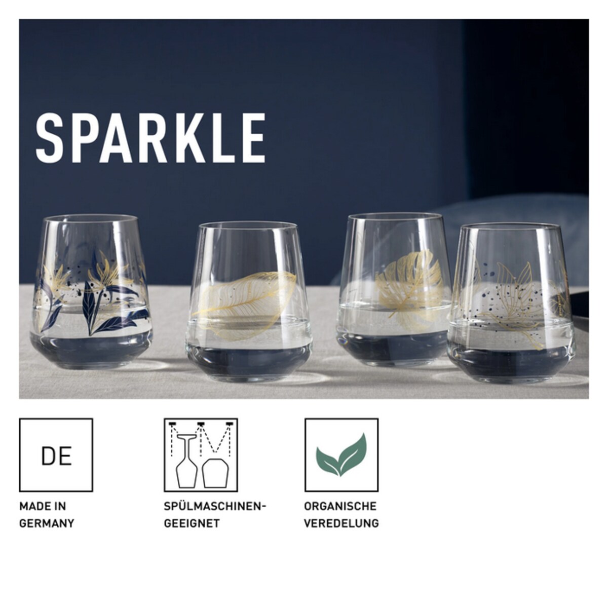 Zestaw 2 szklanek Ritzenhoff Sparkle, Ritzenhoff Design Team | home&you