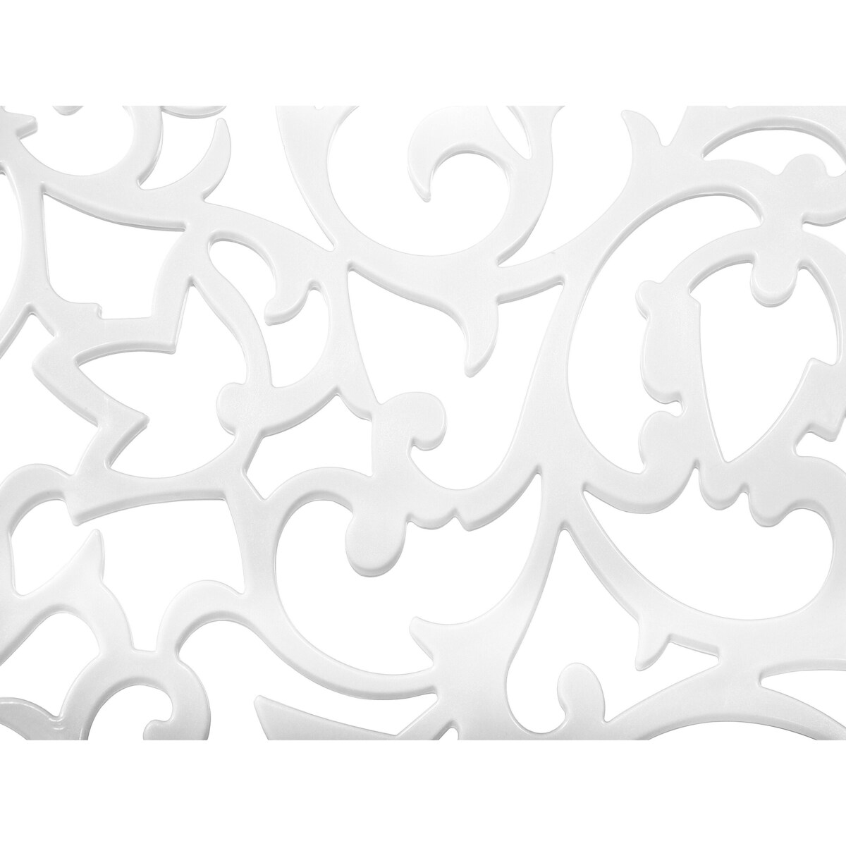 Zestaw 4 krzeseł do jadalni biały MUMFORD