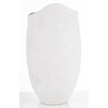 Wazon porcelanowy 36x19x16 cm MELINDA biała