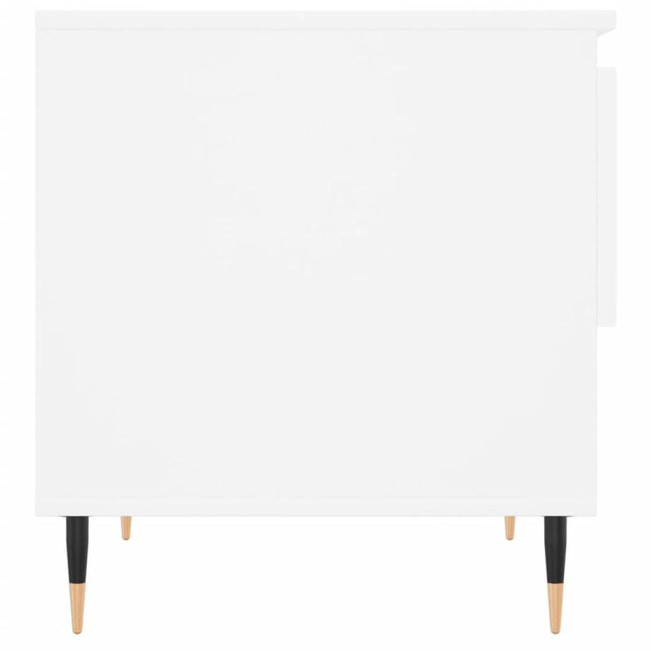 vidaXL Stoliki kawowe, 2 szt., białe, 50x46x50 cm