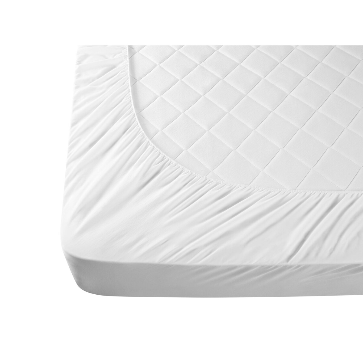 Materac nawierzchniowy topper bawełniany 160 x 200 cm TRIVOR